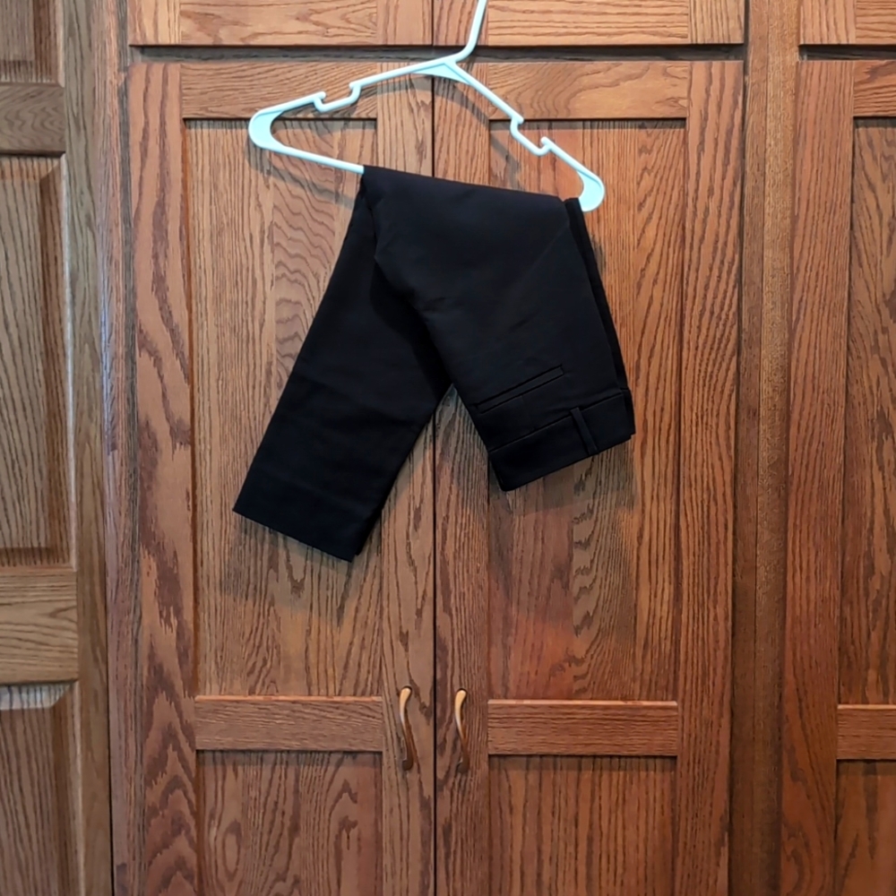 Black business suit pants